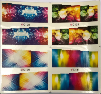 Sticker para U&ntilde;as  Decal de Agua