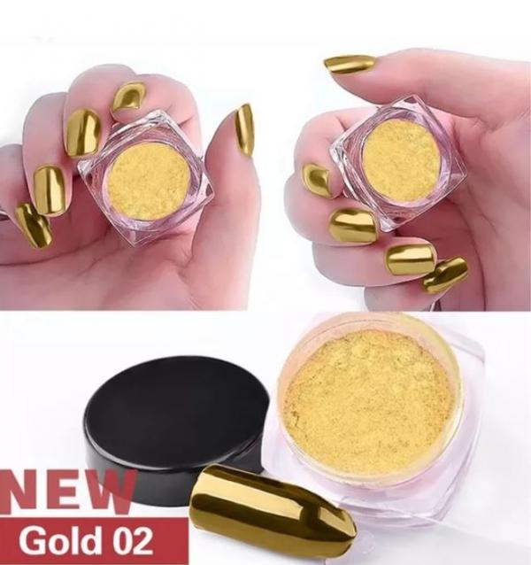 Chrome Polvo Dorado