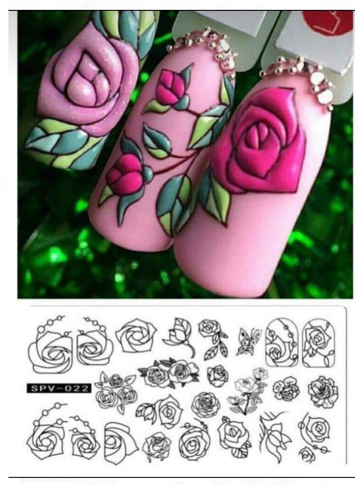 Placa de Stamping Rectangular SPV-022 Mediana