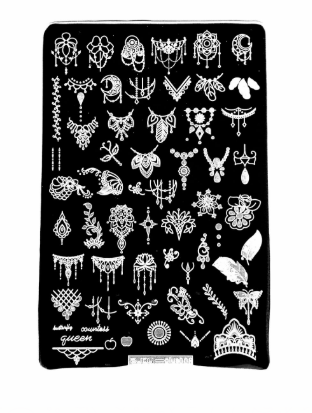 Placa de Stamping Rectangular 2JOYPLUS-008 Grande