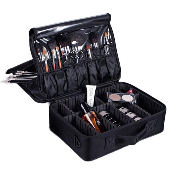 Estuche para Maquillaje Negro