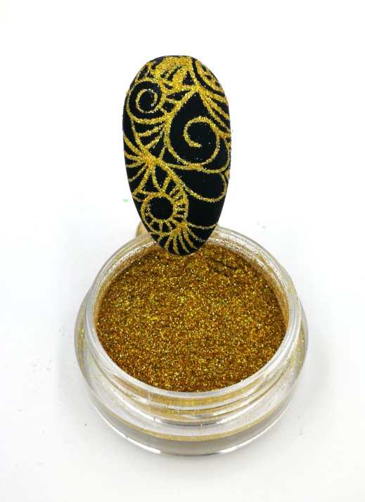 Aditivo Holografico Solvent Resistance Dorado Tornasol