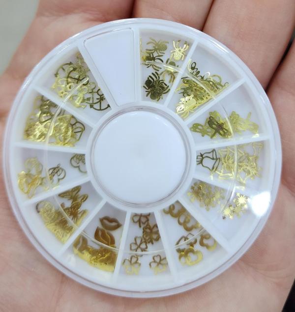 Carrusel, navide&ntilde;o dorado