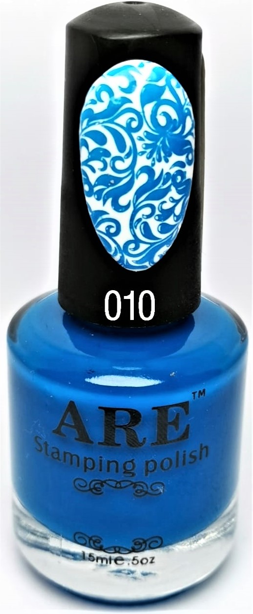 010 Stamping Polish Celeste