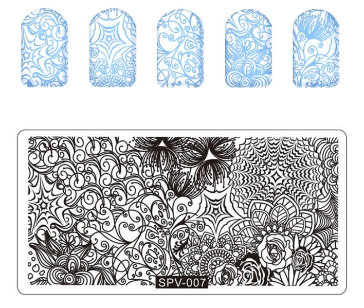 Placa de Stamping Rectangular SPV-007 Mediana