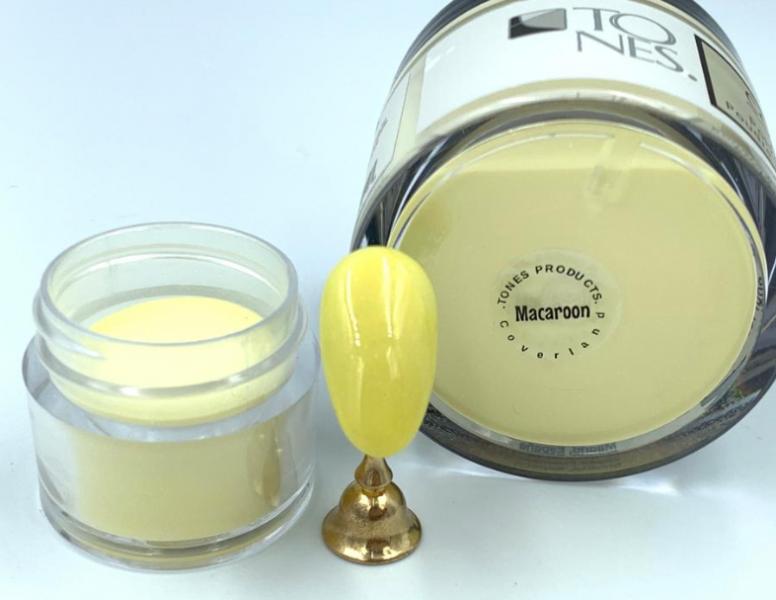 Decoraci&oacute;n 10grs Coverland Macaroon amarillo