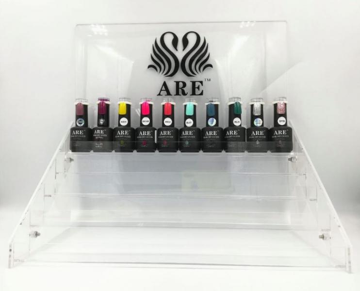 Exhibidor de esmaltes para mesa Cristal