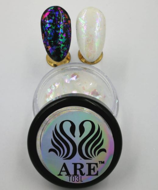 Efecto Flake T03L Blanco
