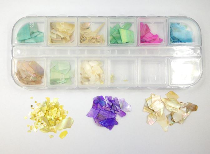 Caja Mixta de Decoracion concha nacar