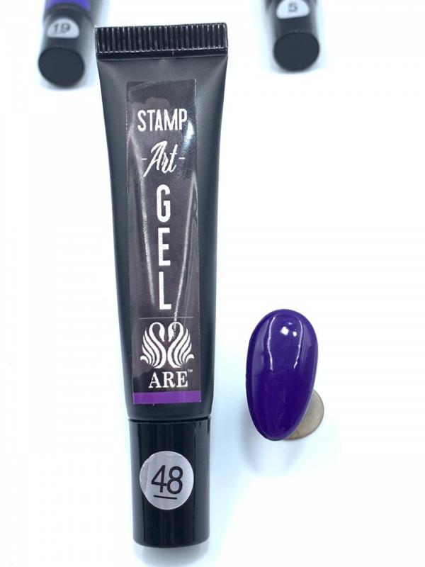 Stamping Painting Gel Morado # 48