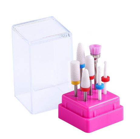 set de puntas de ceramica para remocion de gel