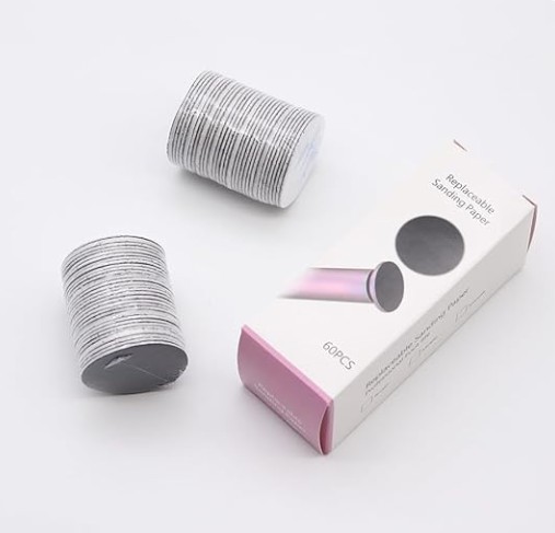 Repuestos de Lija # 100 para Drill Pedicura Cafe