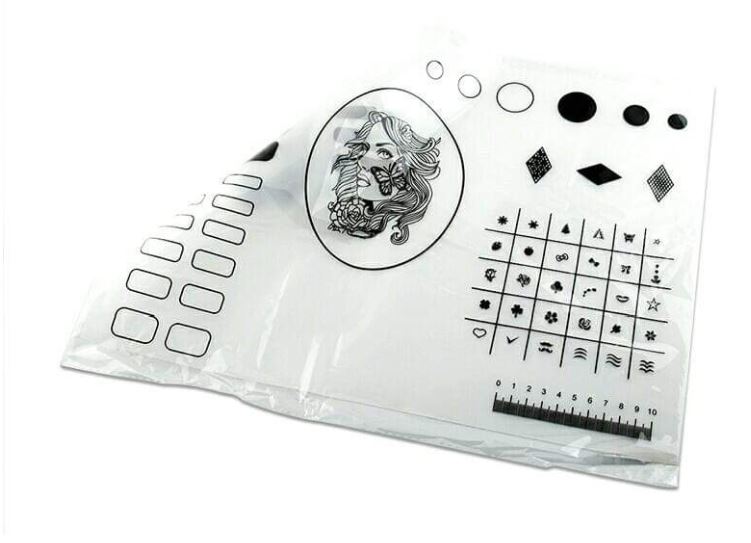 Matt para Stamping, individual de Silicone.