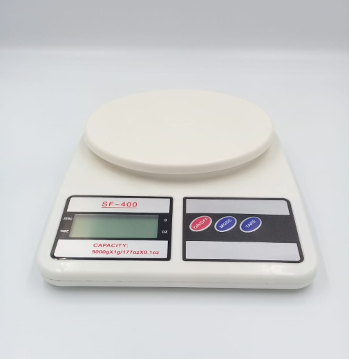 Q-1 Pesa para medir Blanca