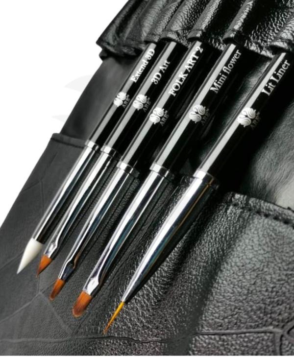 KIT DE PINCELES DE DISE&Ntilde;O NEGROS