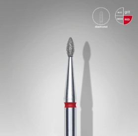 BIT FA40R023/5K DIAMOND  DROP GOTA roja