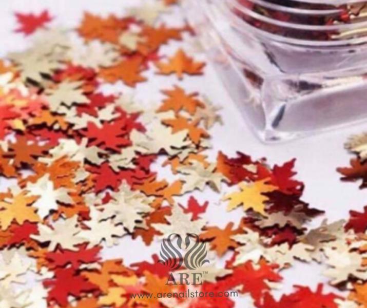 Glitter hoja de OTO&Ntilde;O