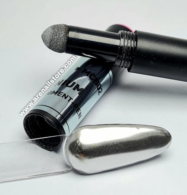 Lapiz efecto espejo PLATA MCB02