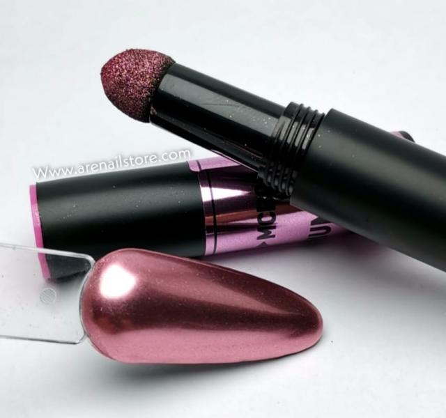 Lapiz efecto espejo ROSADO MCB03