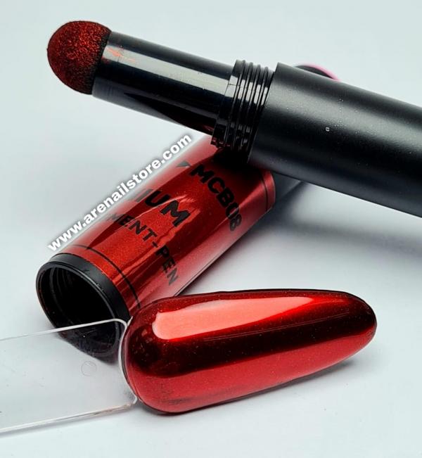 Lapiz efecto espejo ROJO MCB08