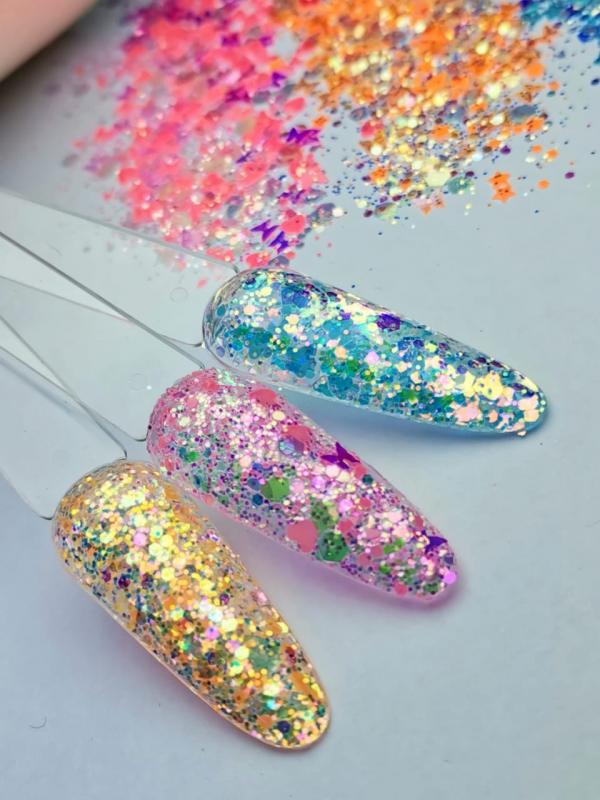 Glitter neon 20grs Varios