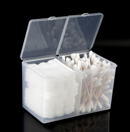 Caja para Organizar Gasas y Algodon blanco