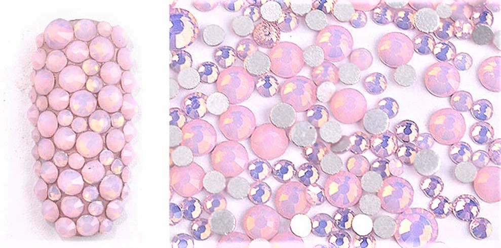 Cristales Opal Pink / Rosados