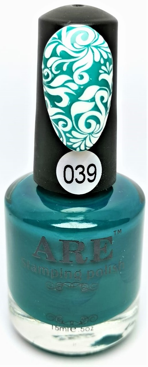 039 Stamping Polish Verde Esmeralda