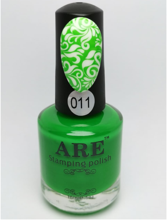 011 Stamping Polish Verde Claro