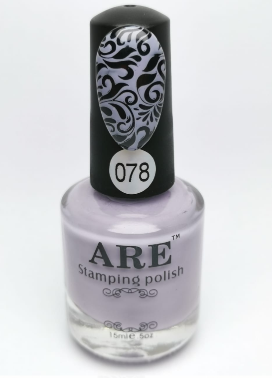 078 Stamping Polish Lila