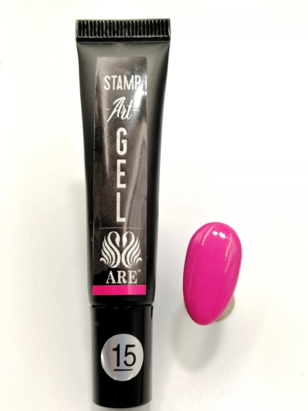 Stamping Painting Gel  Fucsia # 15