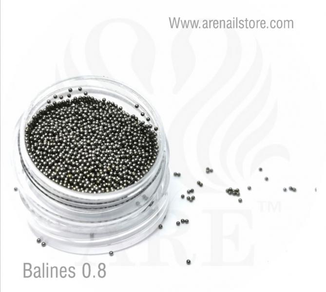 Microbalines / Caviar  0.8 mm de Grosor 3gm Negro