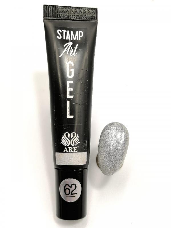 Stamping Painting Gel Plata  # 62