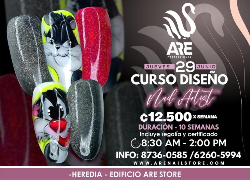 Curso Nail Art (Dise&ntilde;o)