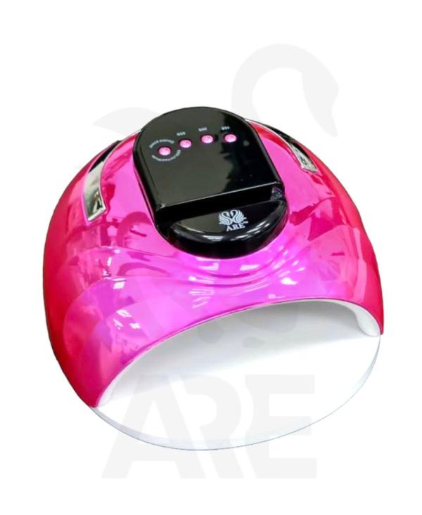 Lampara para secado ARE con agarradera rosada holografico