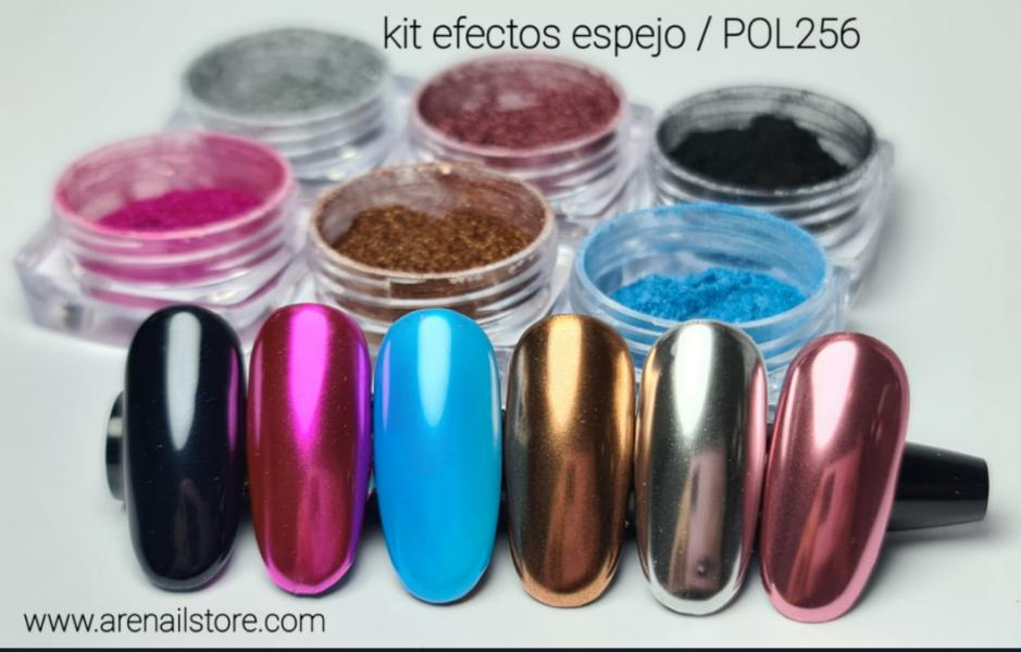 Caja de efectos de 6 colores espejo