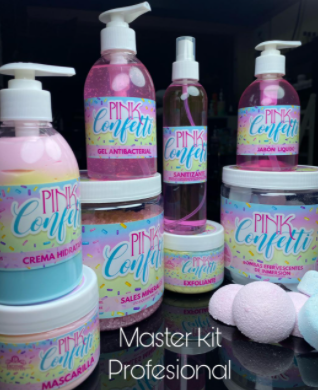 KIT PEDICURE SPA CONFETTI ARCOIRIS