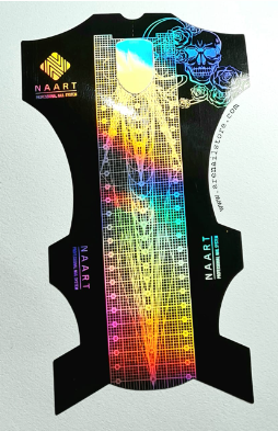 Nail Forms, MoldeS de estructura NAART NEGROS EXTREMOS