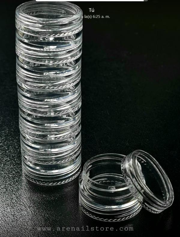 Torre de  Frascos vac&iacute;os de 1g