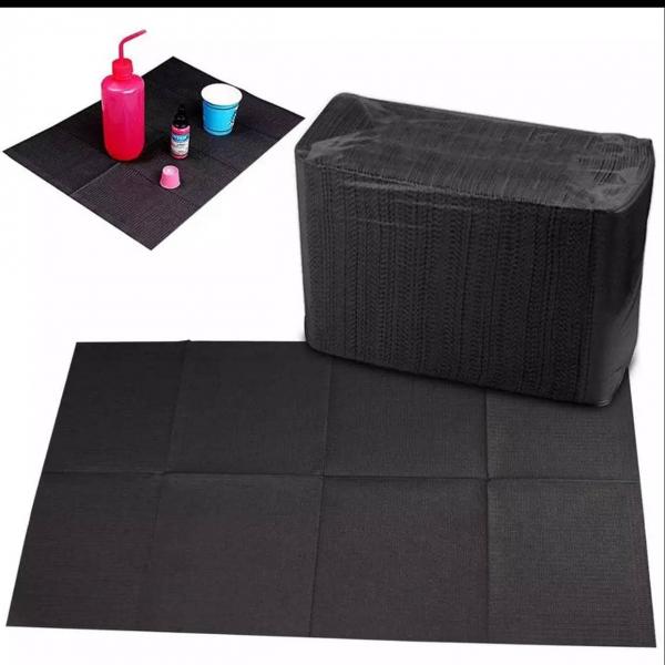 Servitoalla Negra tipo mantel grande (Paquete Grande)