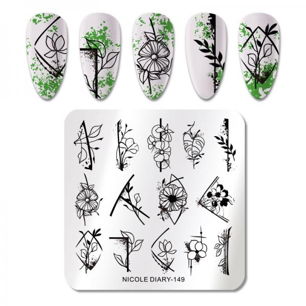 Placa  NICOLE  149 peque&ntilde;a