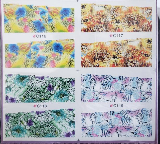 Sticker para U&ntilde;as  Decal de Agua