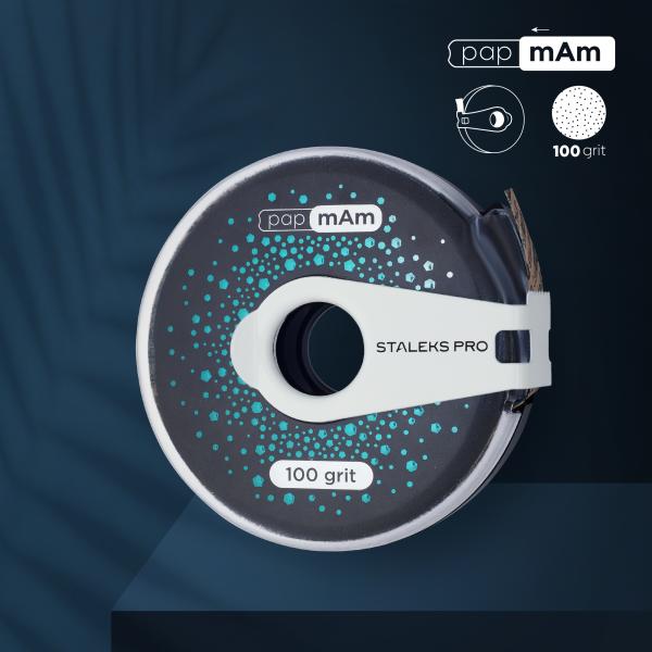 Dona ATCLUX PAPMAM 100 GRIT abrasivo azul