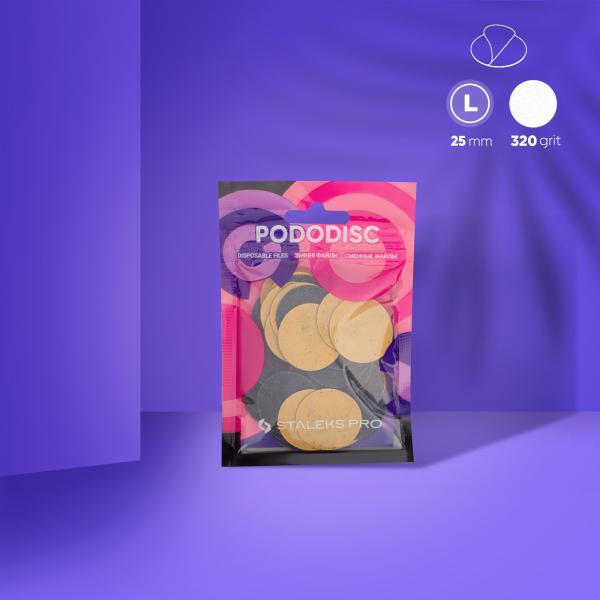 LIMA 320 WHITE  PODO DISCO L 25MM