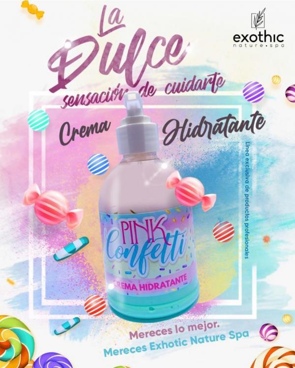 CREMA HIDRATANTE CONFETTI PINK