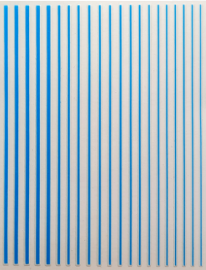 Sticker LINEAS NEON CELESTE  DE GEL