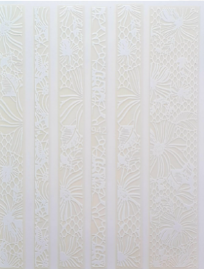 Sticker encaje blanco 942