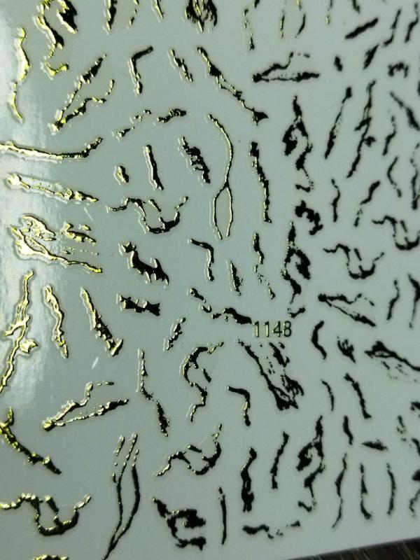 Sticker marmol dorados 1148