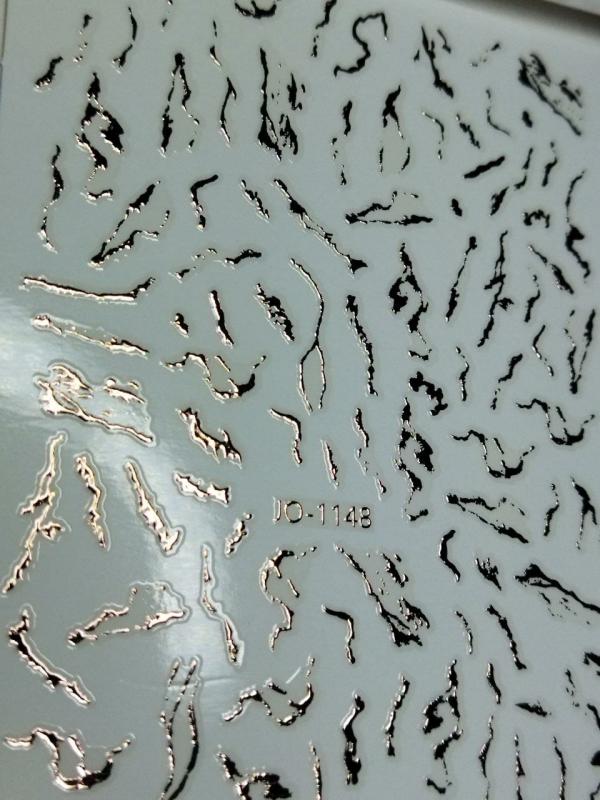 Sticker marmol oro rosa 843