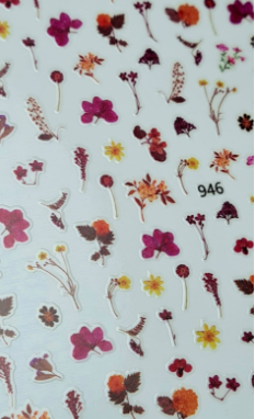 Sticker floresillas 946